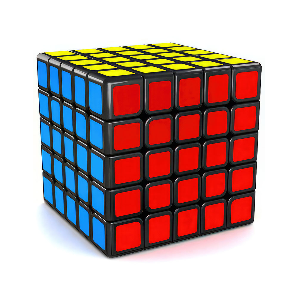 Moyu MeiLong Cubo Magico 5x5 Cubo della Velocità Stickerless Puzzle Giocattolo 6