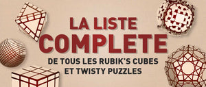Tous les Types de Rubik's Cube et Twisty Puzzles