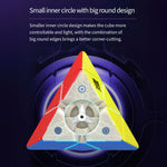 Design Pyraminx Haute Qualité MoYu Weilong Magnétique