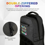Ouverture Double Fermeture Éclair Moyu Backpack