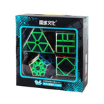 Kit Rubik’s Cube MoYu Alien Cube Set Carbon