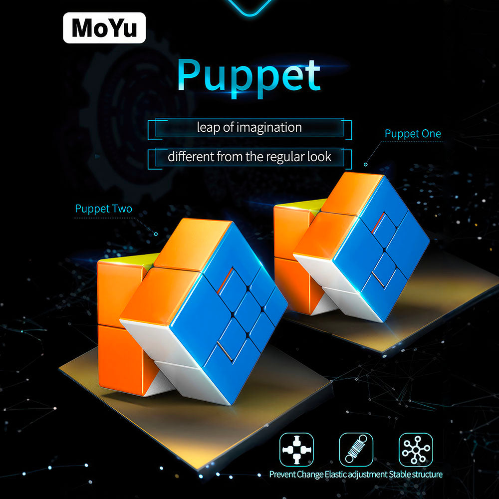 Rubik's Cube Puppet Two & Cube Store