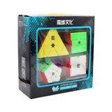 Kit Rubik’s Cube MoYu Alien Cube Set Stickerless