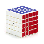 Rubik’s Cube 5x5 Qiyi Valk 5 M Blanc avec Autocollants