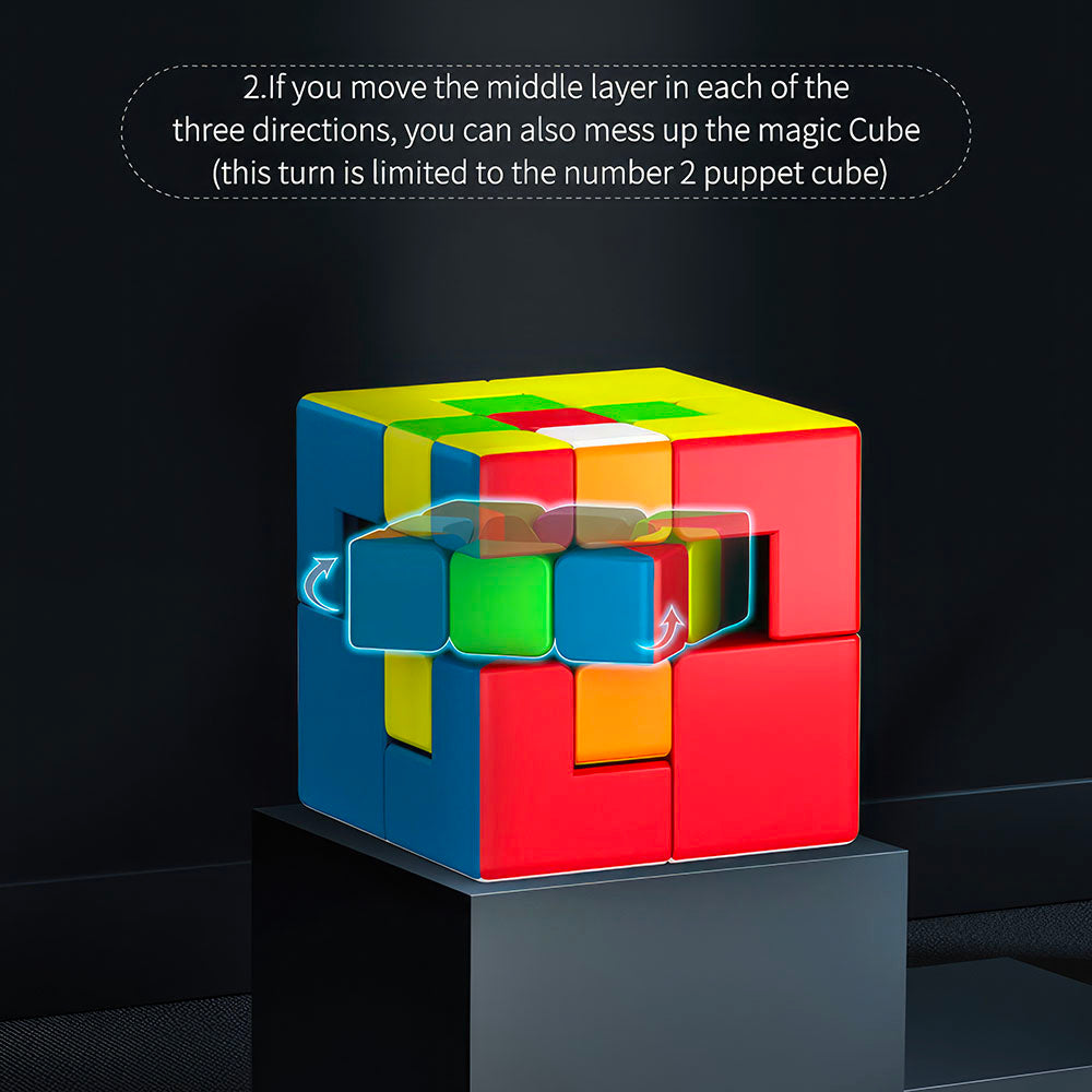 Rubik's Cube Puppet One & Cube Store