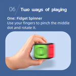 Rubik's cube Double Utilité Hand Spinner