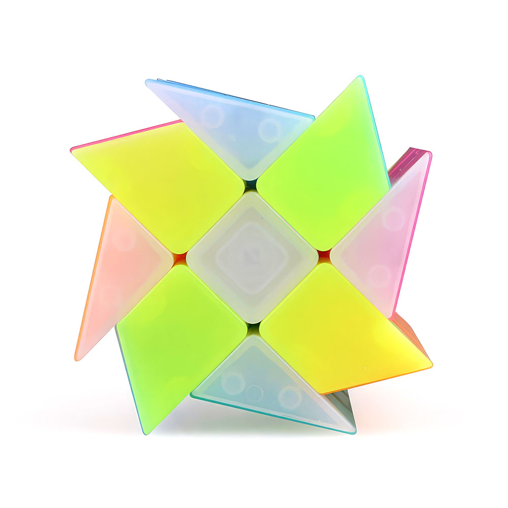 Stickerless Windmill Cube Rubik’s Cube QiYi Windmill & Cube Store