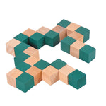 Rubiks Cube En Bois Naturel