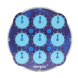 Rubiks Cube Horloge Cadrans Bleus