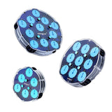 Rubiks Cube Horloge Disque Bleu