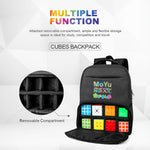 Sac à Dos avec Compartiment Rubik's Cube