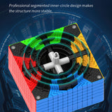 Noyeau Circulaire Segmenté Rubik's Cube 11x11 Magnétique Diansheng Galaxy