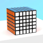 Design Rubik's Cube YongJun MGC6 6x6 Noir Avec Autocollants