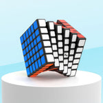 Design Rubik's Cube YongJun MGC6 6x6 Stickers Noir