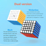 Double Version Rubik's cube YongJun MGC6 Stickers ou Stickerless
