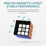 Rubik's Cube Mécanisme Magnétique Professionnel 4x4 Mini YJ