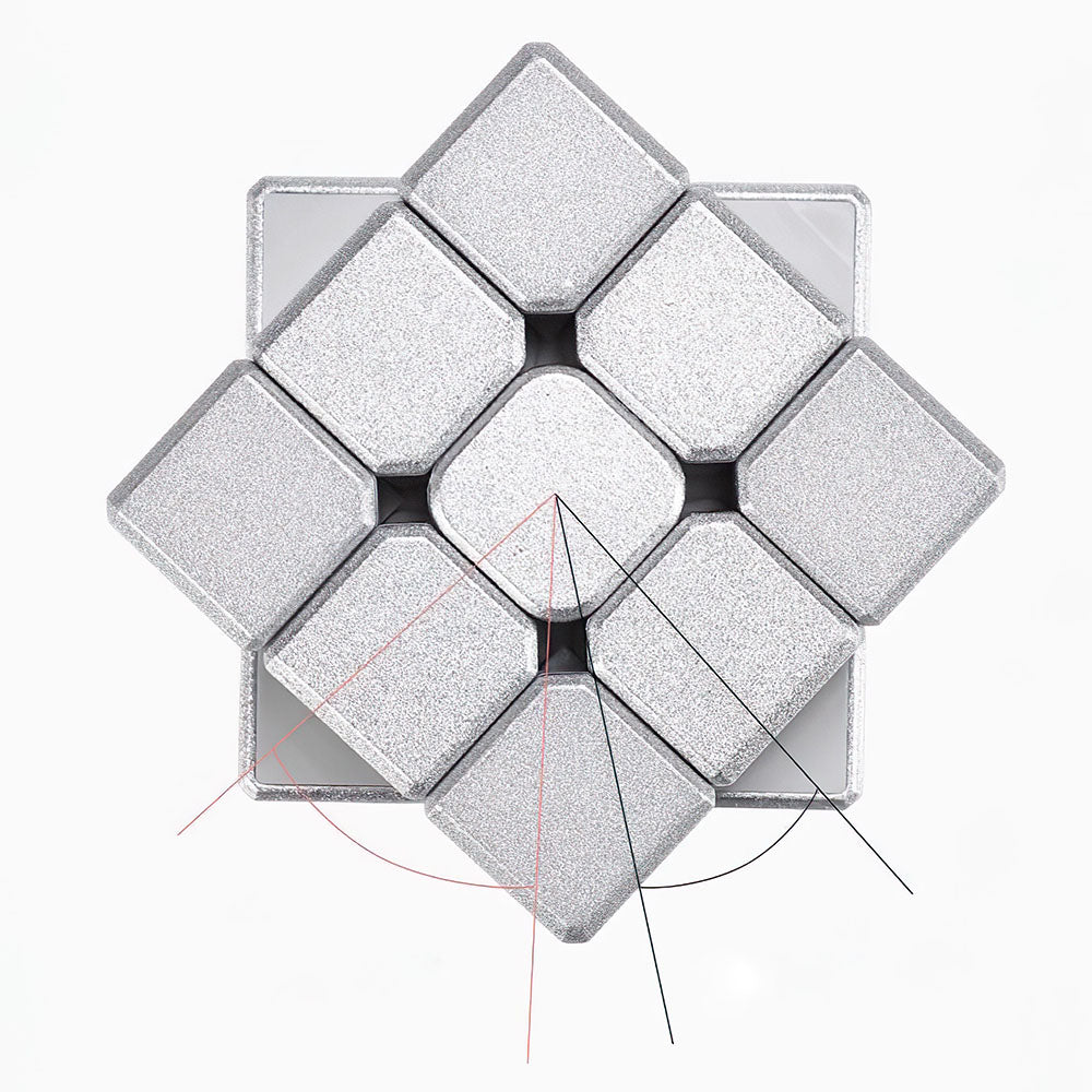 Metal Robiks Cube Rubik’s Cube 3x3 Métal & Cube Store