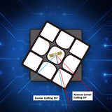 Rubik's Cube Qiyi corner cutting