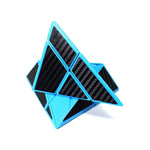 pyraminx néon bleu
