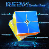 MoYu RS2M Evolution Rubik's cube 2x2