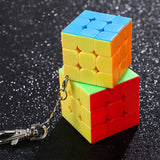 Keychain magic cube