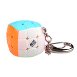 Rubik’s Cube 3x3 Qiyi Mini Pillowed 3x3 Keychain Cube