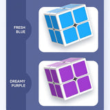 Rubik's Cube Bleu Frais Violet Rêve QiYi OS
