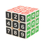 Rubik's Cube stickers couleur blanc