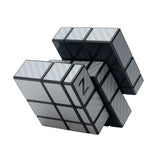 Rubik's Cube 3x3 Mirror Block Argenté Noir Twist