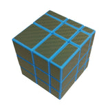 Rubik's Cube 3x3 Mirror Block Doré Bleu