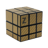 Rubik's Cube 3x3 Mirror Block Doré Noir