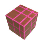 Rubik's Cube 3x3 Mirror Block Doré Rose