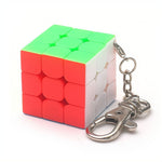 Rubik's Cube Keychain