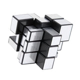 rubik's cube miroir bois argenté