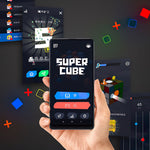 Application iOS Android Super Cube