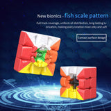 Fish Scale Pattern Rubik's Cube Diansheng