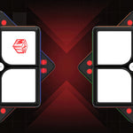 Capsules Magnétiques Visibles QiYi X-Man Design 2x2