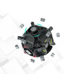 Noyeau Rubik's cube 2x2 Magnétique Yuxin Little Magic V2